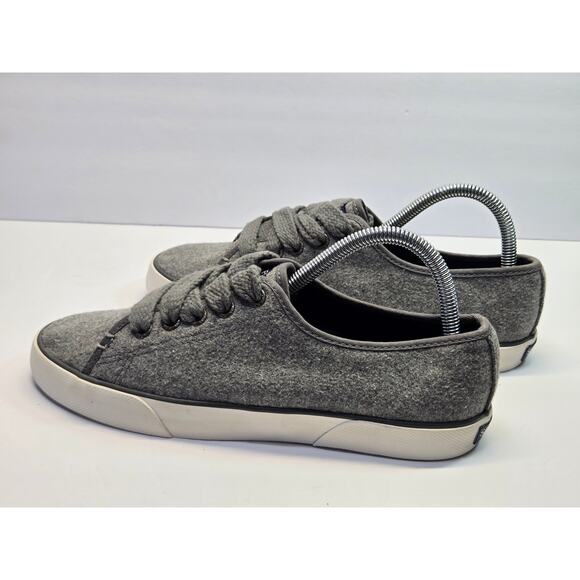 NWOT Sperry Top-Sider Pier View Wool Blend Sneakers Womens SZ 8.5M Gray STS81979 - Picture 2 of 6
